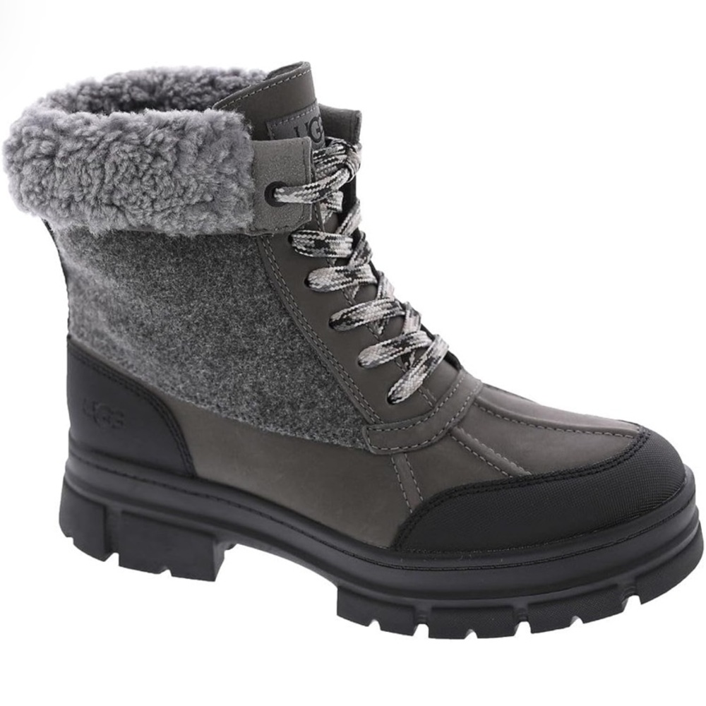 UGG Women's Ashton Addie Gray Winter Boots